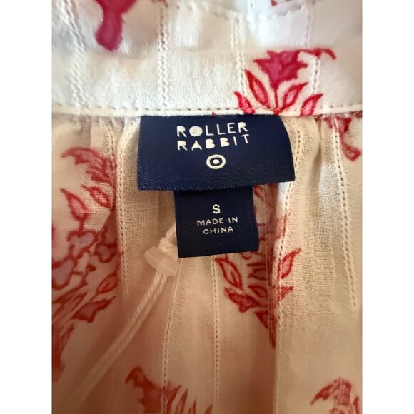 Roller Rabbit X Target Women's Bouquet Short Sleeve Maxi Dress Pink Small NWT - Picture 4 of 5